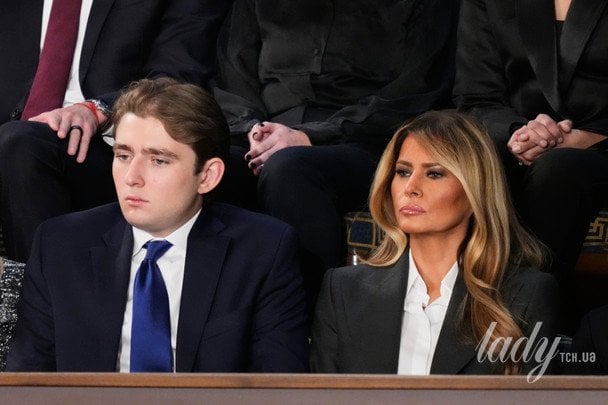 Меланія Трамп із сином / © Associated Press