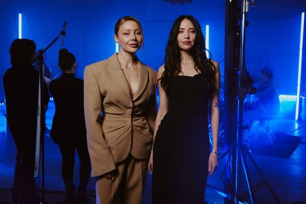 Тіна Кароль та Надя Дорофєєва / © Пресслужба Тіни Кароль