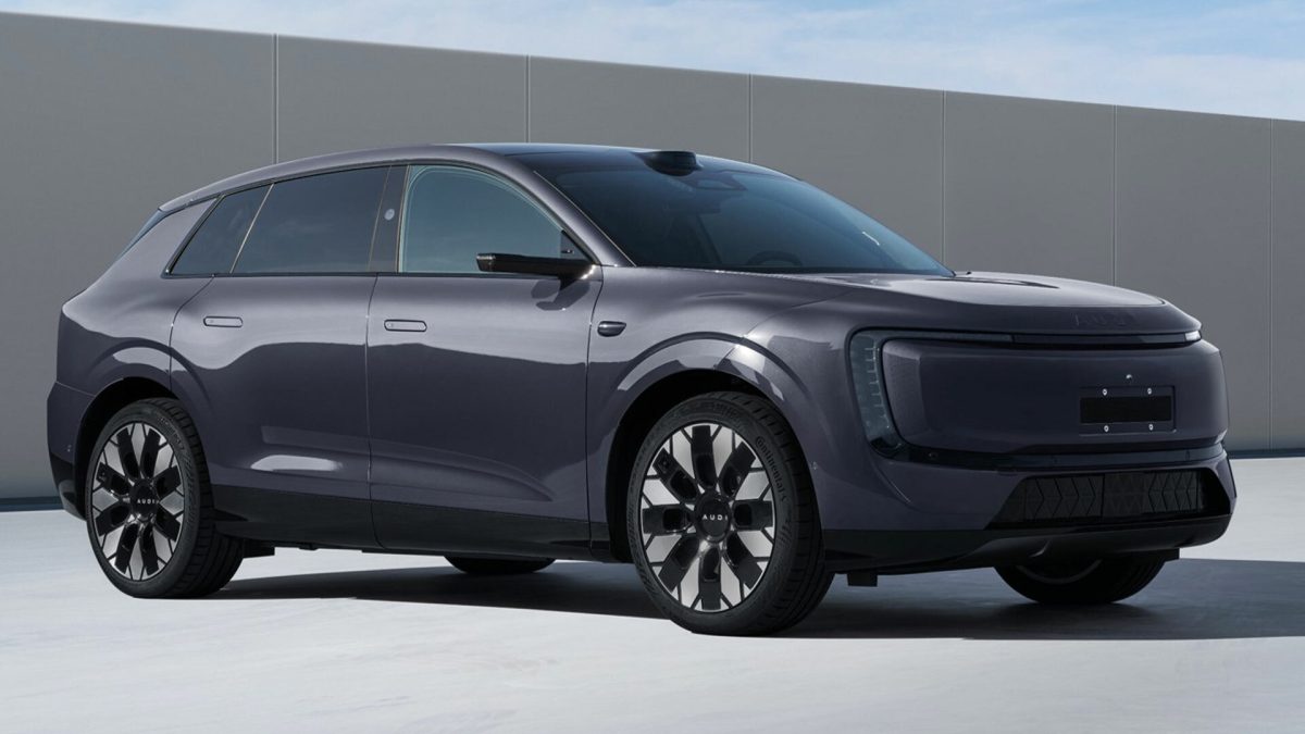 Audi показала новий електричний кросовер E7X під час зимових випробувань - фото 8