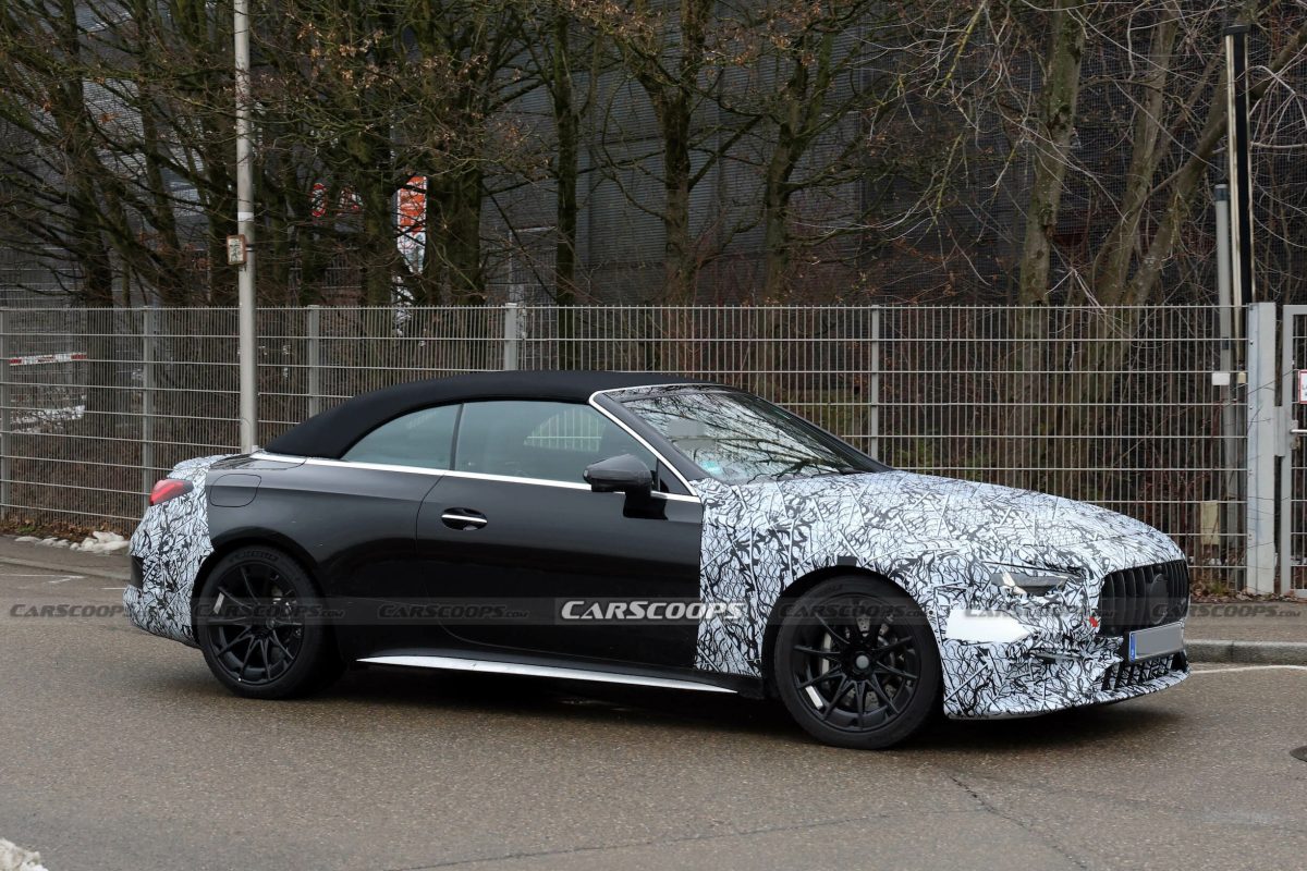 Кабріолет Mercedes-AMG CLE 63 повертає V8: нові подробиці та шпигунські фото - фото 6