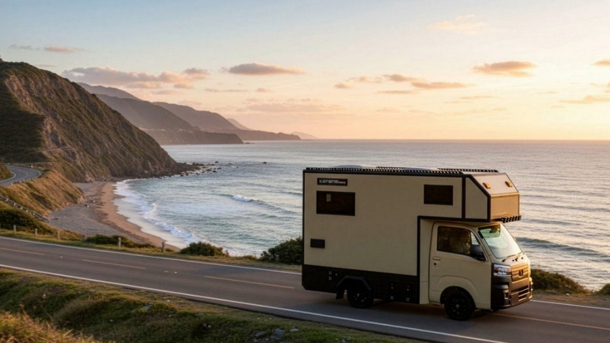 Японці перетворили кей-кар Daihatsu Hijet на позашляховий будинок на колесах - фото 4