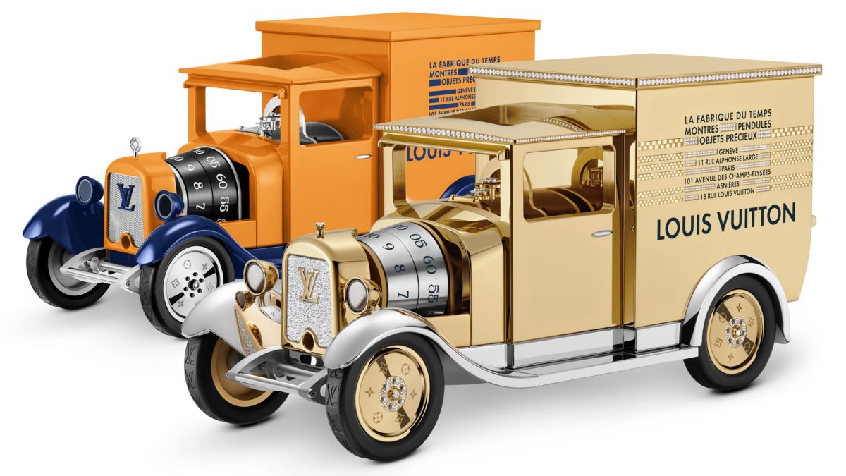 Коштує дорожче за Lamborghini: Louis Vuitton представив настільний годинник у вигляді ретро-фургона - фото 2