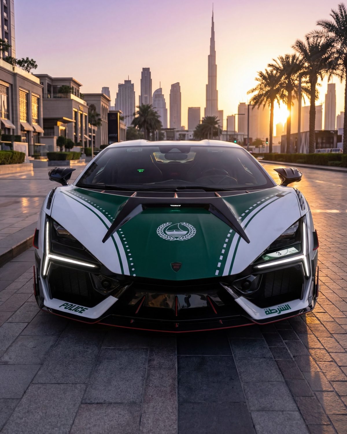 Автопарк поліції Дубаю поповнився ексклюзивним Lamborghini Revuelto від Mansory - фото 6