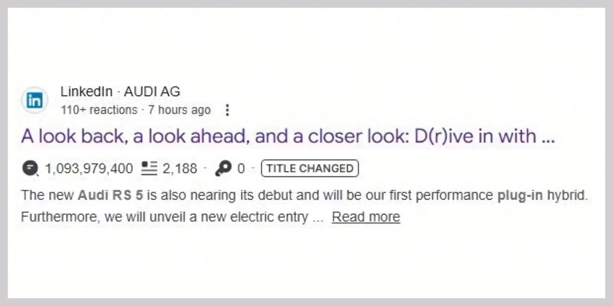 Офіційно (майже): Нове покоління Audi RS5 стане потужним плагін-гібридом - фото 1