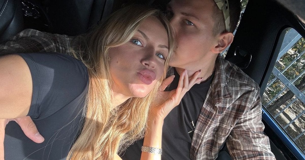 Леся Нікітюк із нареченим Леся Нікітюк із нареченим