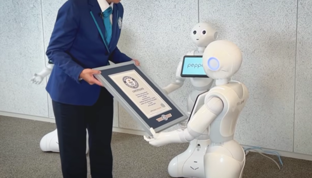 Робот-гуманоїд від Softbank потрапив до Книги рекордів Гіннеса