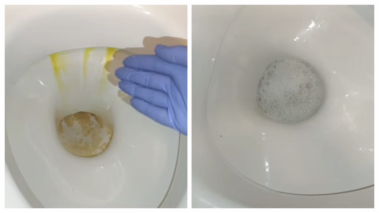 Господині показали, як приготувати засіб для очищення унітазу без хімії 