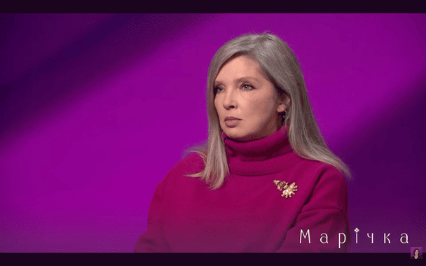 Ольга Навроцька / © YouTube-канал Марічка