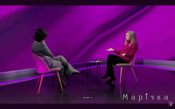 Ольга Навроцька та Марічка Падалко / © YouTube-канал Марічка