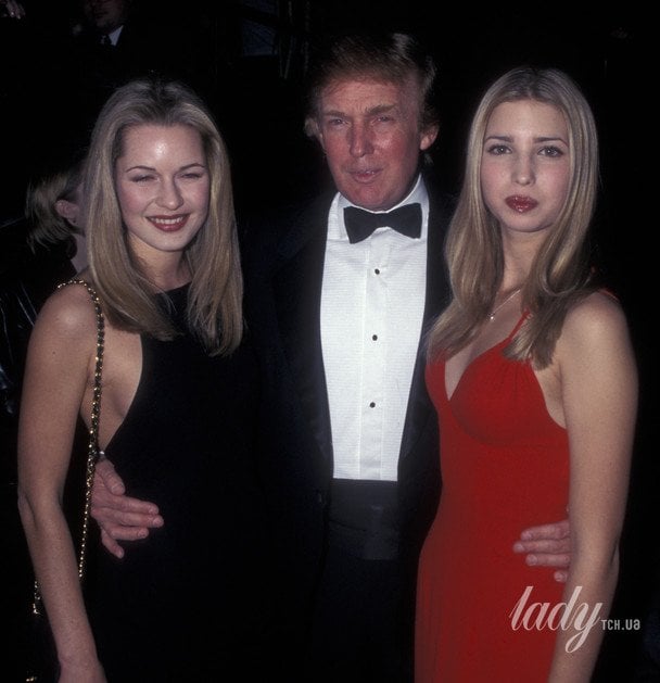 Селіна Мідельфарт, Дональд Трамп та Іванка Трамп / © Getty Images