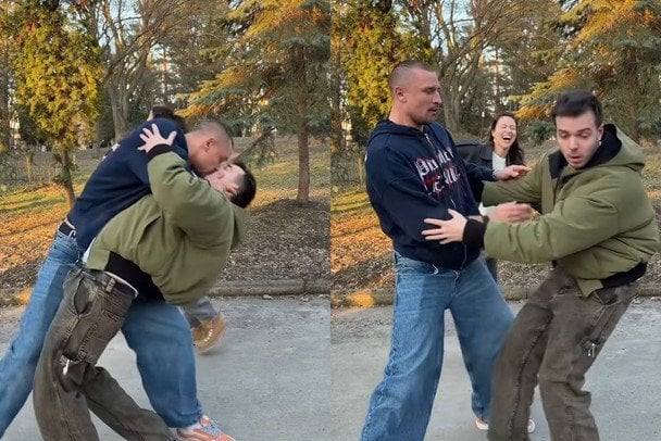 Тарас Цимбалюк, Богдан Осадчук і Вікторія Маремуха / © instagram.com/taras.tsymbaliuk