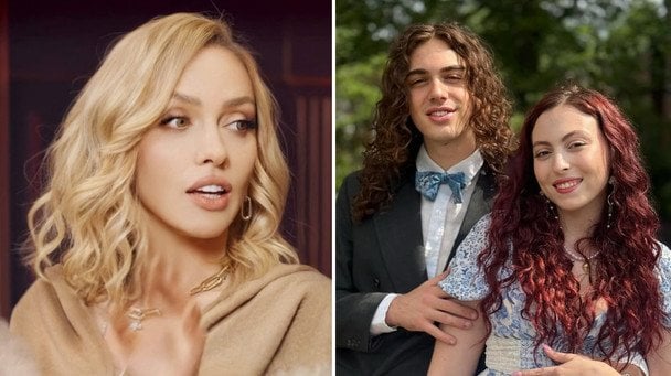 Оля Полякова та її донька Маша з чоловіком