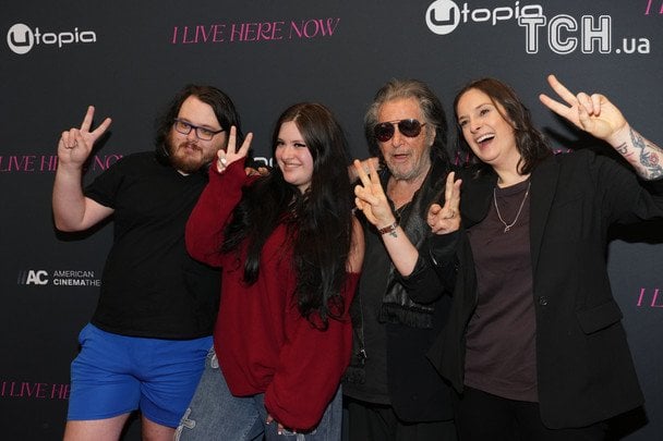 Аль Пачіно з дітьми / © Getty Images