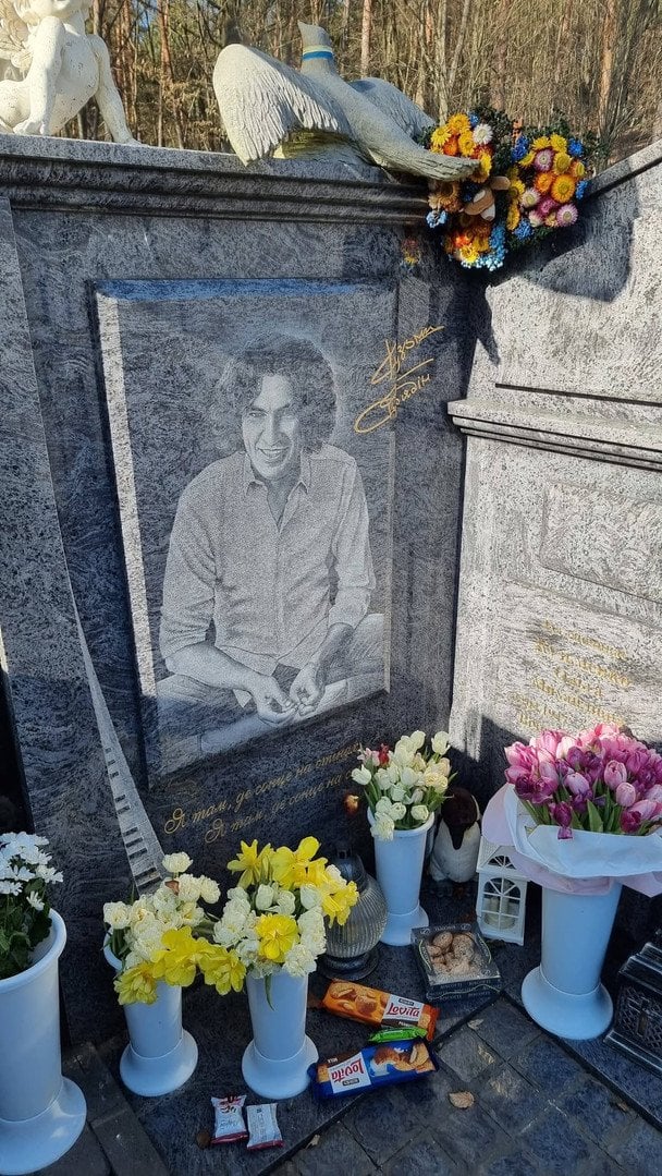 Могила Андрія Кузьменка / © instagram.com/oleg.turko