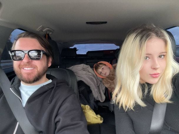 Сергій Танчинець із донькою та сином / © instagram.com/sergii_tanchynets