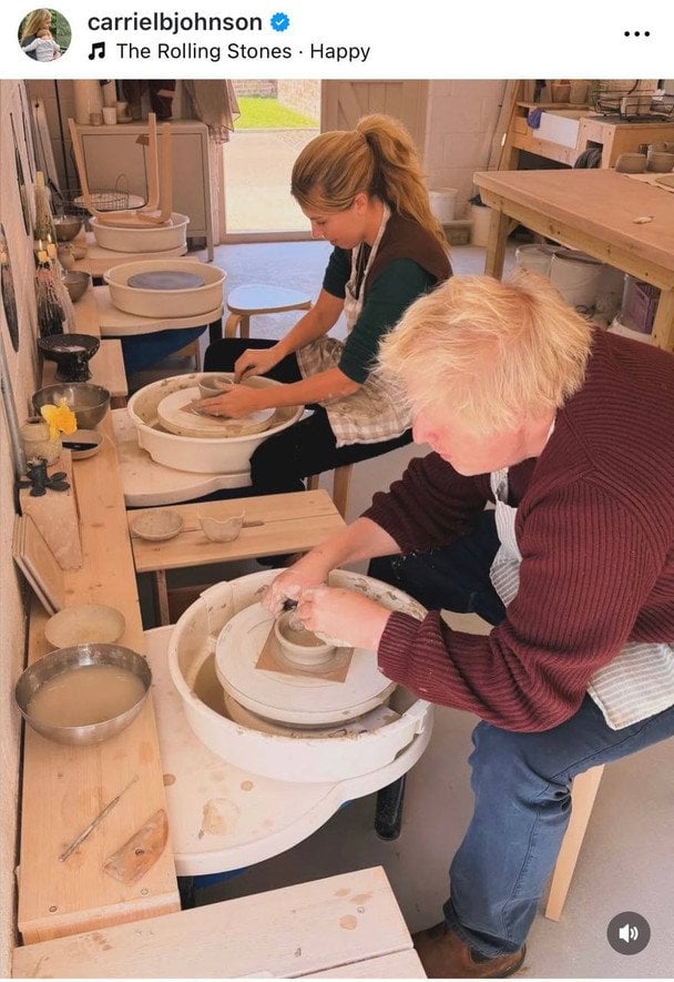 Борис і Керрі Джонсони / © Instagram Керрі Джонсон