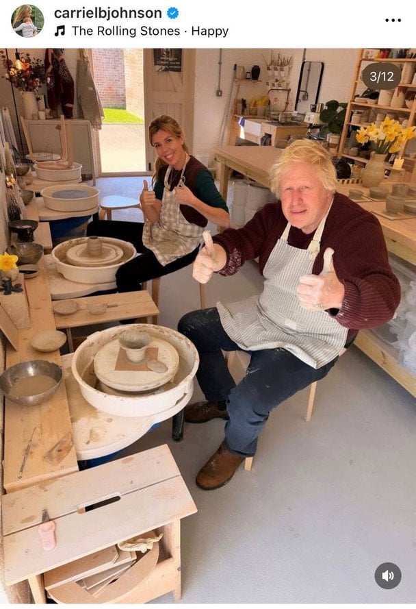 Борис і Керрі Джонсони / © Instagram Керрі Джонсон