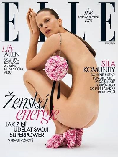 \"Гола\" обкладинка: українська модель прикрасила випуск Elle (фото)