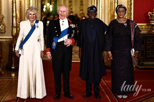 Королева Камілла і король Чарльз з президентським подружжям Нігерії / © Getty Images