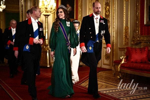 Принц Едвард, принцеса Кейт та принц Вільям Уельські / © Getty Images