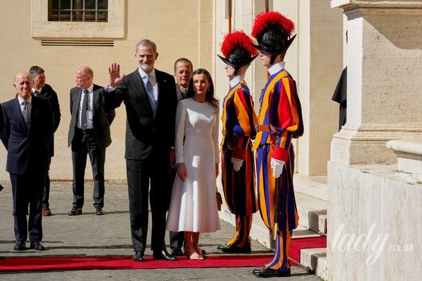 Король Філіп VI і королева Летиція у Ватикані / © Associated Press