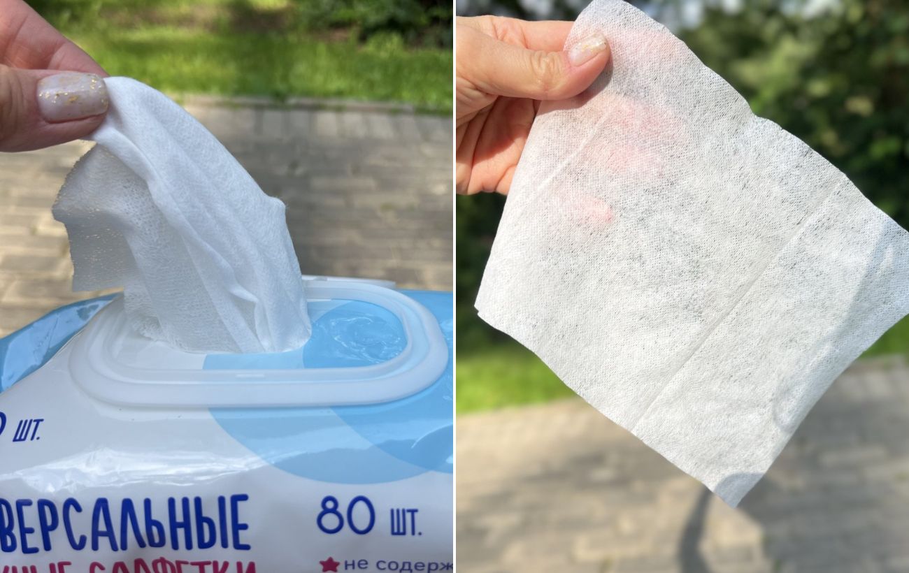 Як використовувати старі висохлі серветки