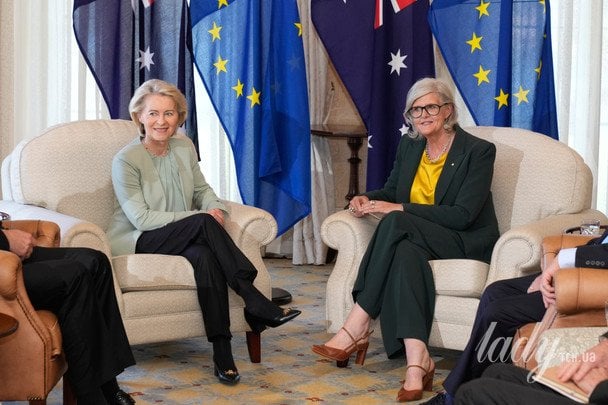 Урсула фон дер Ляєн і Саманта Мостін / © Associated Press