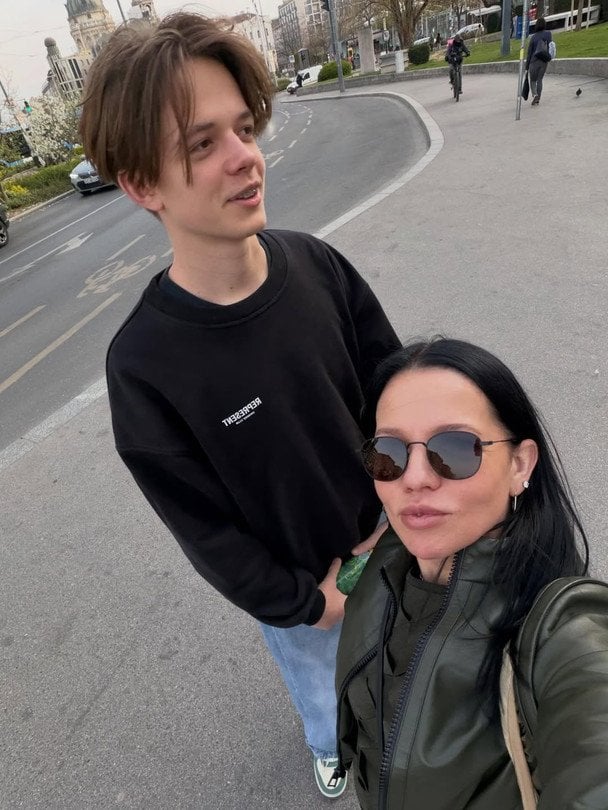 Ірина Горова з сином від Потапа / © instagram.com/gorovaya_irina