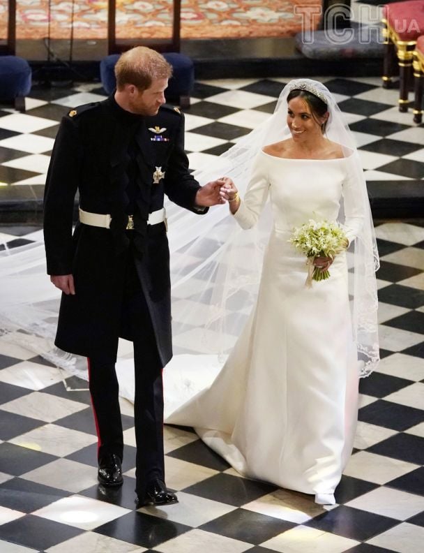 Принц Гаррі і Меган Маркл в день свого весілля / © Associated Press
