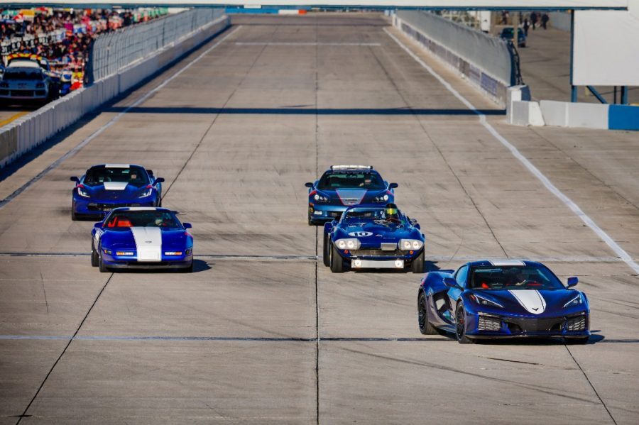 Сюрприз у Себрінгу: Chevrolet несподівано засвітив новий C8 Corvette Grand Sport - фото 3