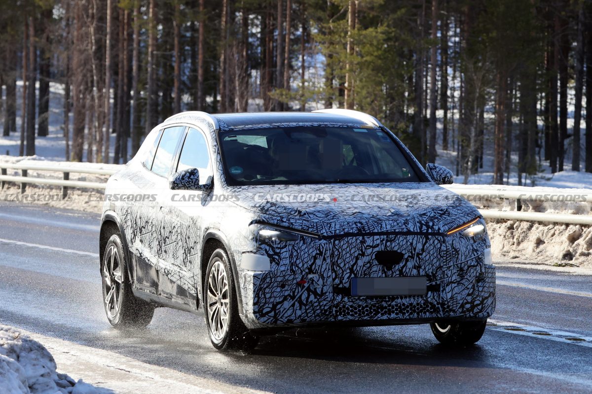 Нове покоління Mercedes-Benz GLA: шпигунські фото та деталі майбутнього електрокросовера - фото 6