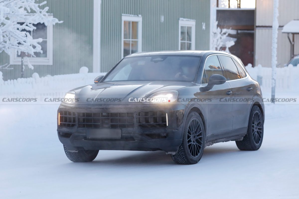 Оновлений Porsche Cayenne з ДВЗ помітили на зимових тестах: що готує німецький бренд - фото 5