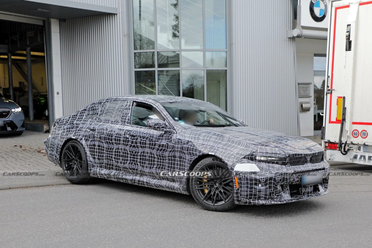Оновлений BMW M5: шпигунські фото розкривають риси дизайну Neue Klasse - фото 4