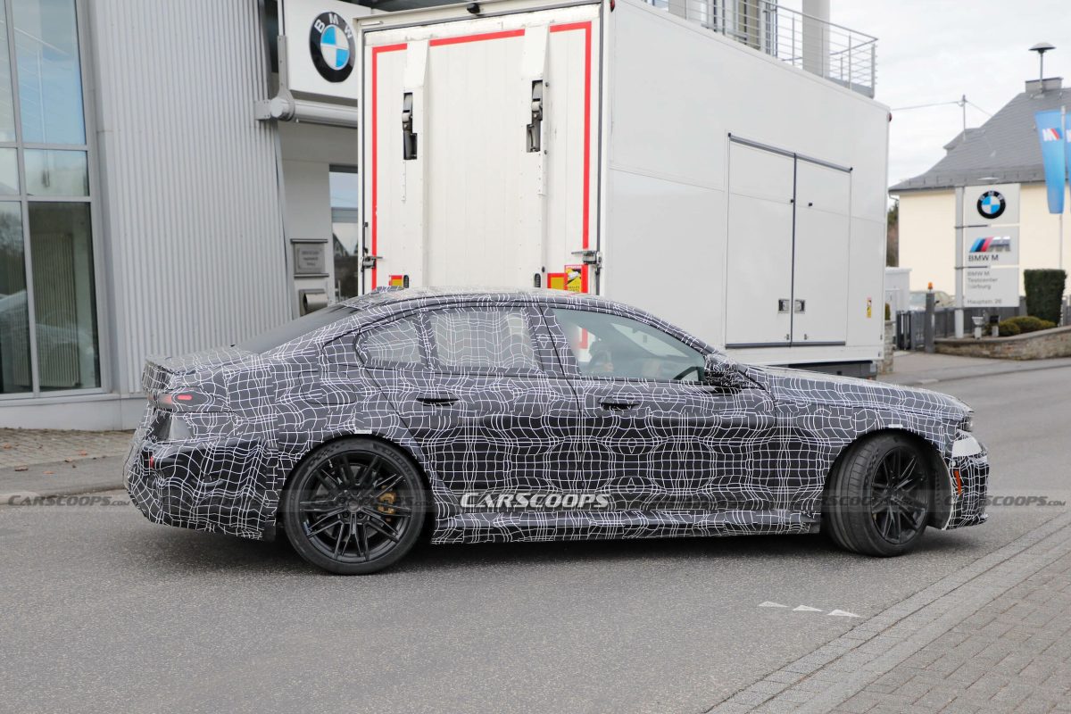 Оновлений BMW M5: шпигунські фото розкривають риси дизайну Neue Klasse - фото 6