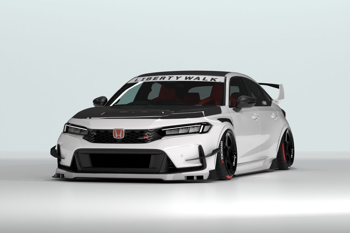 Liberty Walk представив агресивний та доступний обвіс для Honda Civic Type R - фото 4