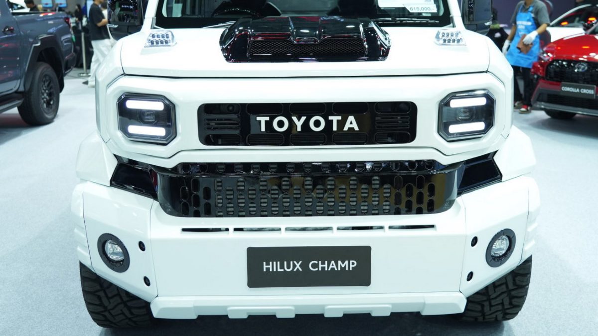 Бюджетний пікап Toyota Hilux Champ отримав брутальний тюнінг у стилі Brabus - фото 5