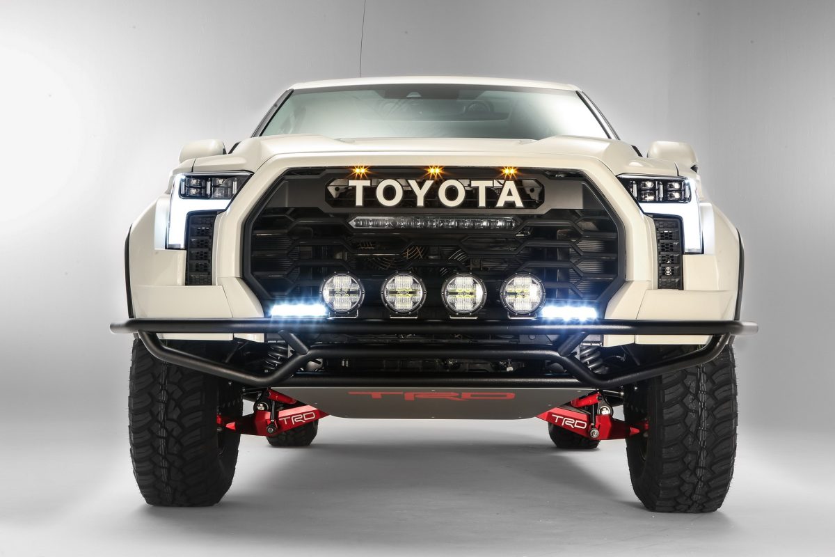 Toyota готує хардкорний пікап Tundra TRD Hammer: що відомо про конкурента Raptor та RHO - фото 3