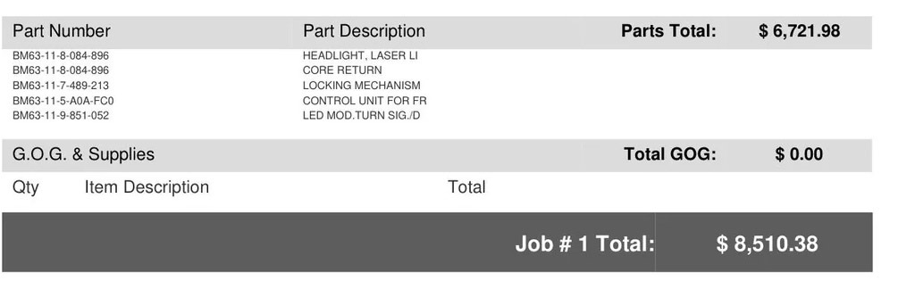 Ремонт однієї фари BMW M4 оцінили у 9000 доларів: шокуюча ціна сучасних технологій - фото 1