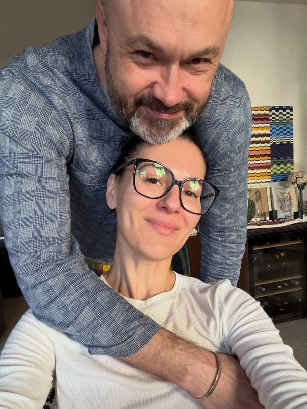 Маша Єфросиніна з чоловіком / © instagram.com/mashaefrosinina