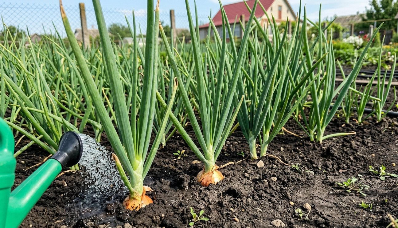 Найкраще підживлення цибулі для великих головок та гарного смаку
