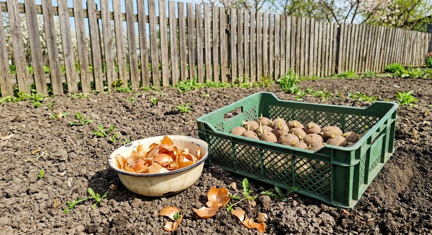 Для картоплі, цибулі та перцю підживлення цибулею приносить найбільше користі