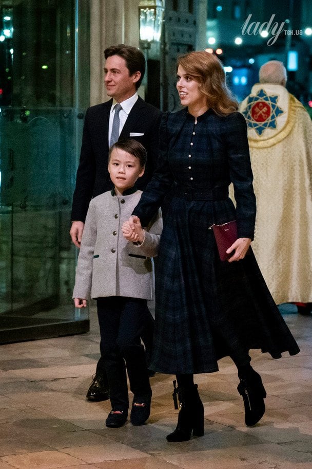 Едоардо і принцеса Беатріс із сином Крістофером / © Associated Press