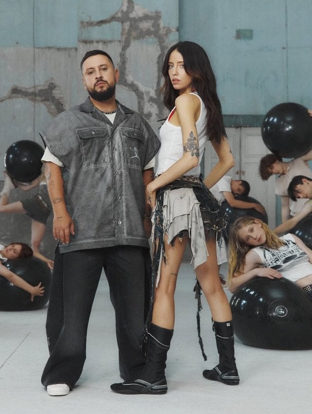 Надя Дорофєєва та MONATIK / © instagram.com/nadyadorofeeva