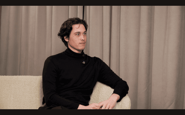 Скриншот з інтерв’ю з Іваном Довженко