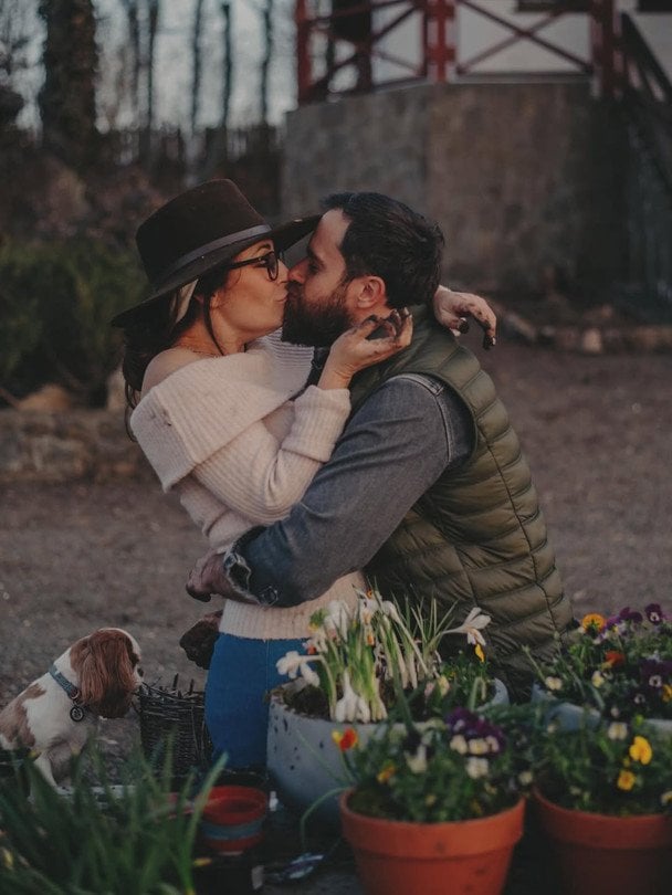 Даша Малахова з чоловіком / © instagram.com/dashamalakhova