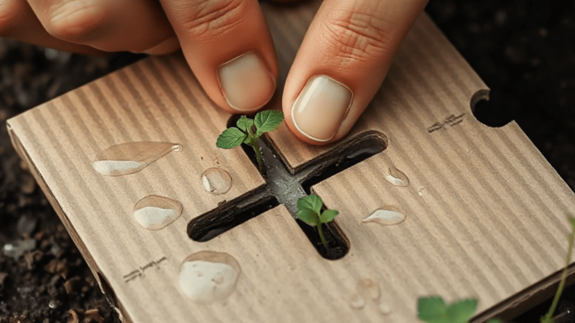 Городники розповіли про користь використання картону на грядках. Фото: YouTube/Земля і Грядка