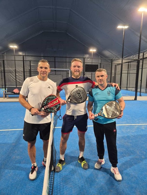 Андрій Шевченко, Станіслав Архипов і Сергій Ребров