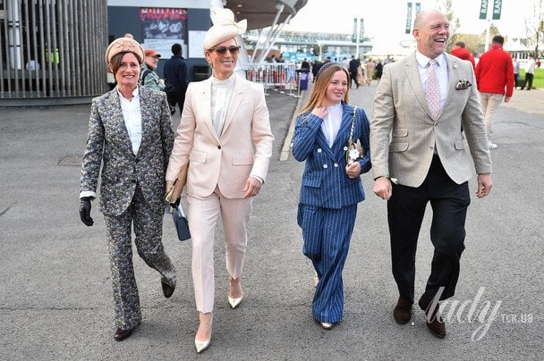 Зара Тіндал і її дочка Міа Тіндалл і чоловік Майк Тіндалл / © Getty Images