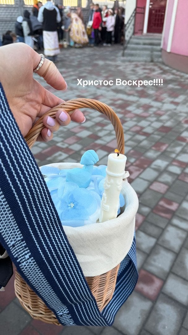 Леся Нікітюк посвятила паску / © instagram.com/lesia_nikituk