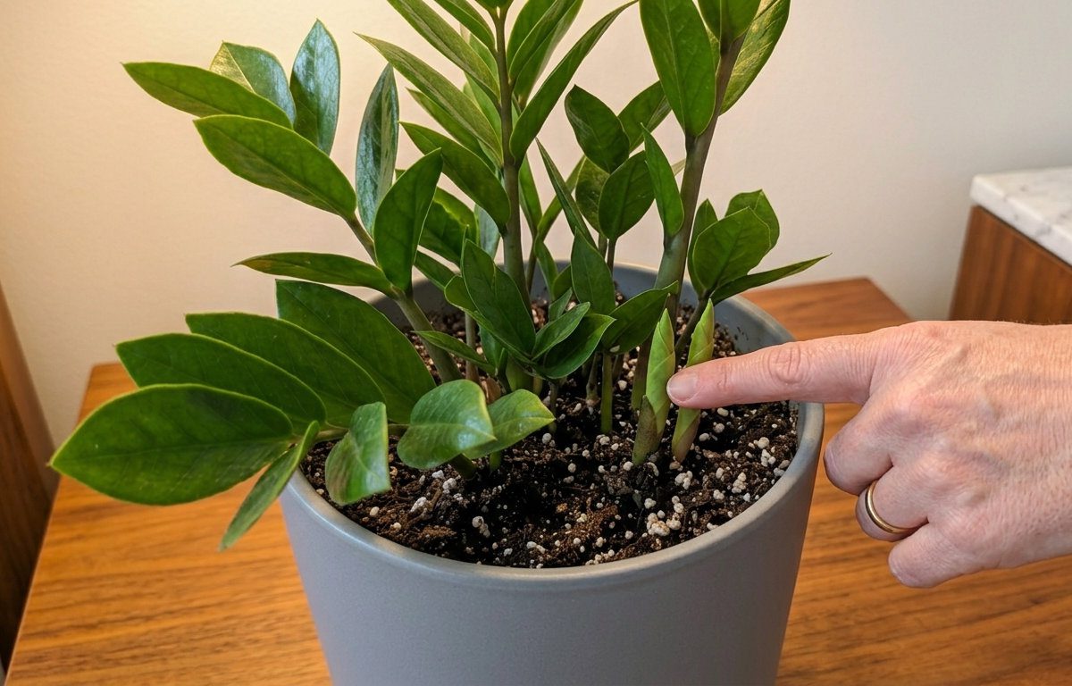 Підживлення заміокулькаса дріжджами для прискорення росту